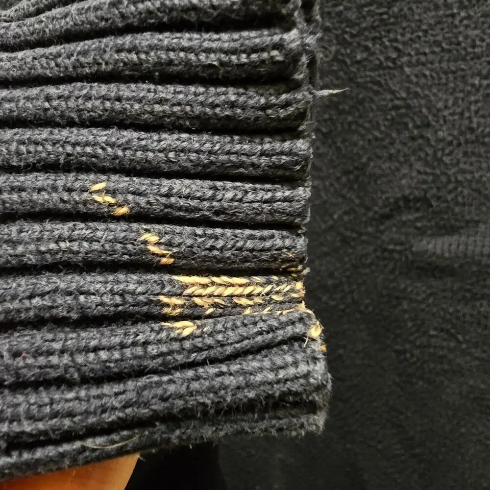 Polo Ralph Lauren 1/4 zip knit sweater 100%‎ cotton men's XL long sleeve ribbed